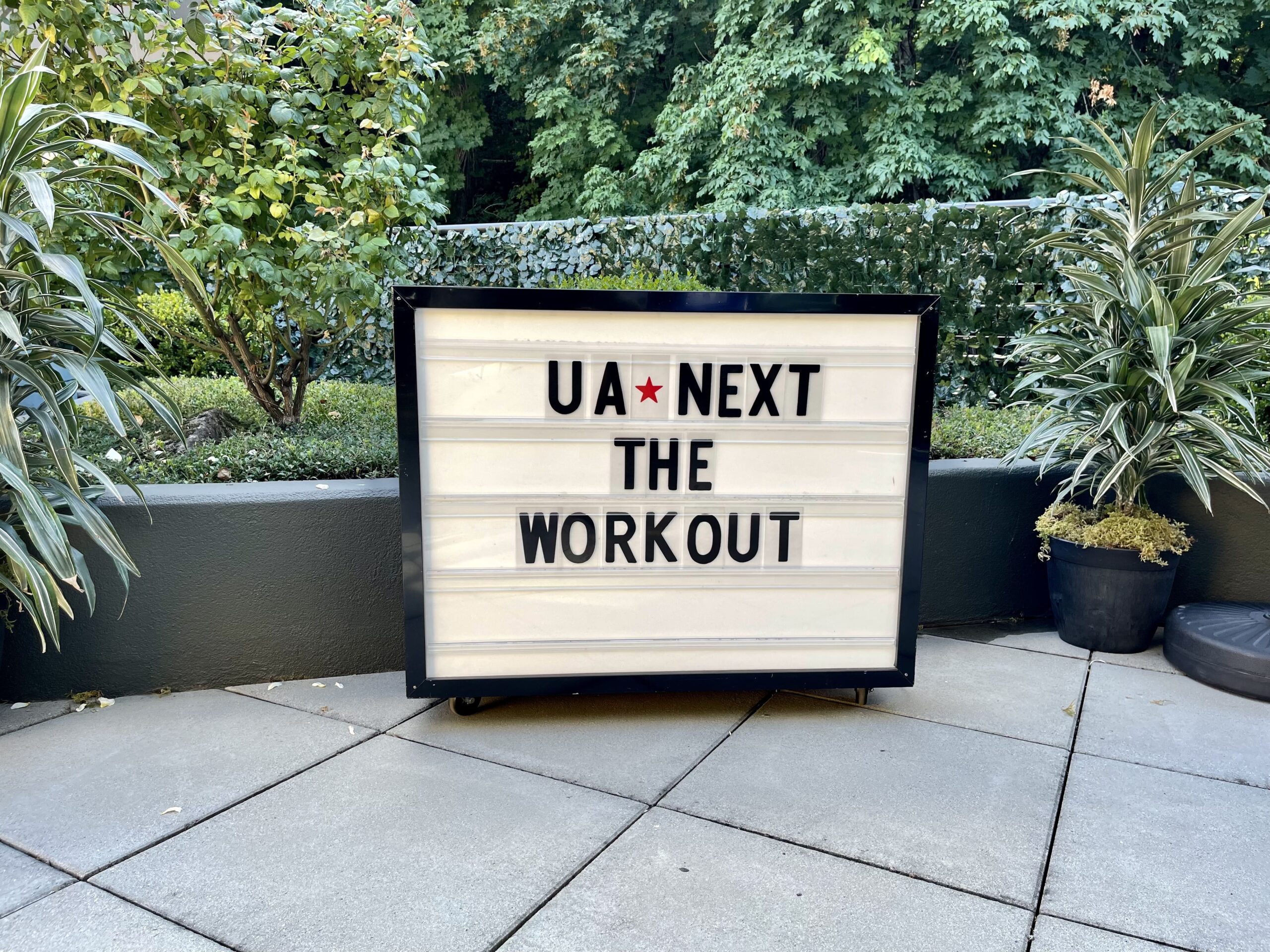 UA Next Dinner Party Letterboard