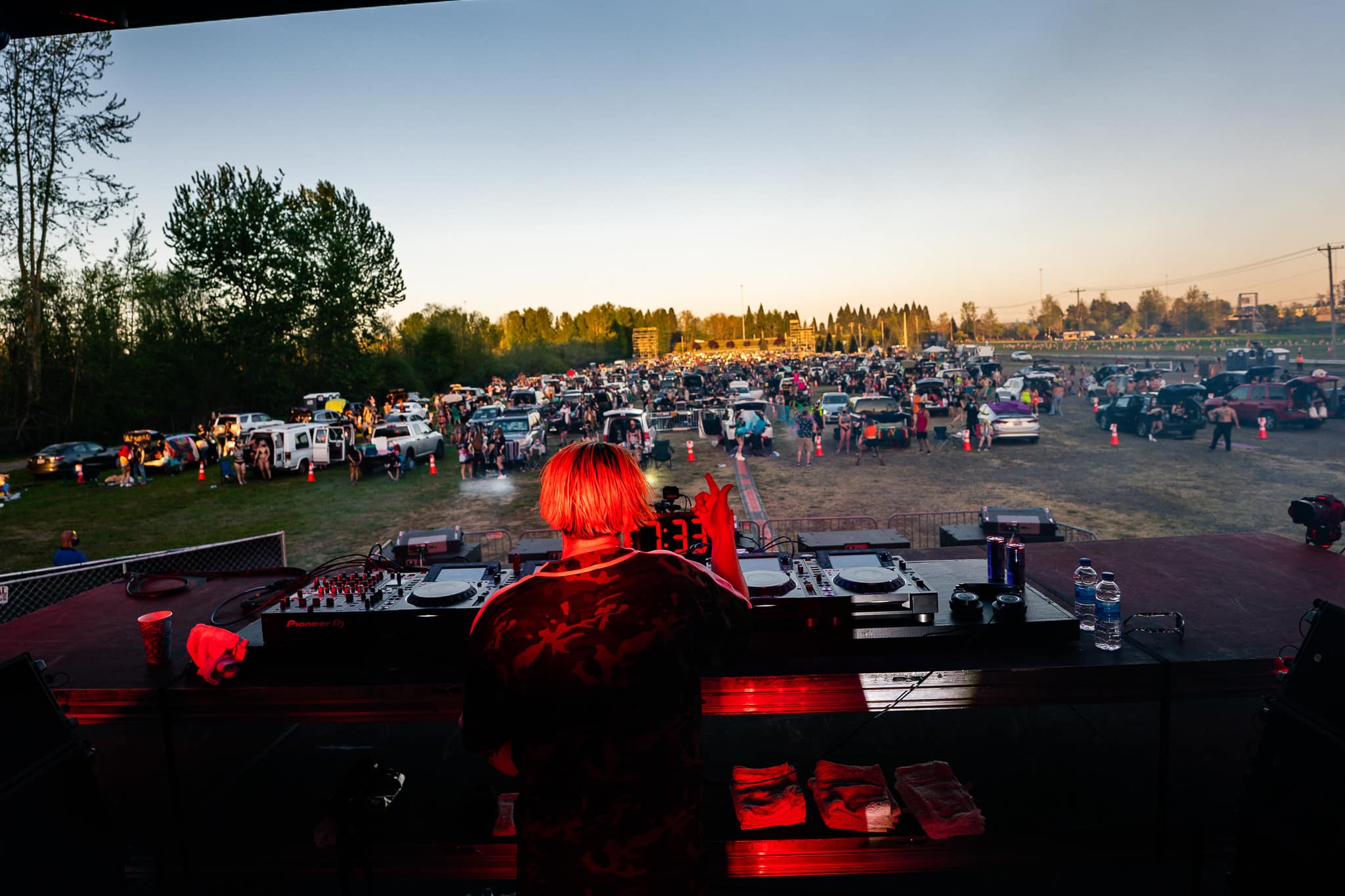 Road Rage Drive-In DJ Booth