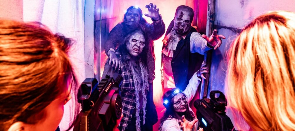 Zombie Outbreak: Haunted Laser Tag Attraction